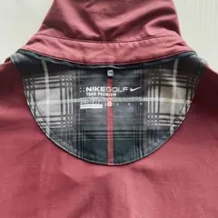 美品 NIKE GOLF ポロシャツ ゴルフウェア エンジ色 半袖 メンズM