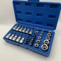 톡스 비트 소켓 34P 세트 E형 꽃모양 별모양 육각형