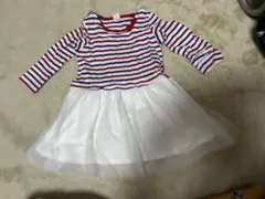 moujonjon ワンピース ボーダー 95cm