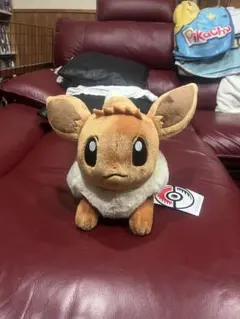 お*め様 イーブイ　等身大 寝そべりぬいぐるみ