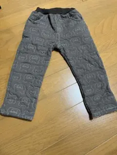 ゆ*な様 冬用パンツ　ブラウン　くま柄　95cm