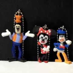 ディズニー　ミッキー＆フレンズ　キュービックマウスマスコット　キーチェーン　希少