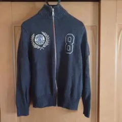 トミーヒルフィガー　フルジップカーディガン