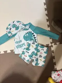 恐竜デザイン ベビー水着セット 95cm