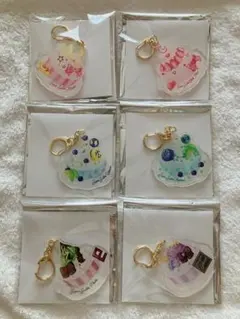 美少女戦士セーラームーン スイーツアクリルチャーム ムーン etc.6個セット
