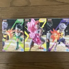 未開封　HUNTER x HUNTER G.I.編　フィギュア3体セット