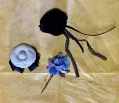 お値下げ　新品・未使用 ブローチ、コサージュのお纏め3点