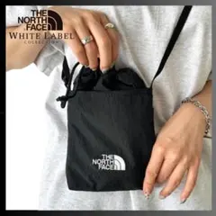 【韓国限定】　ザノースフェイス　ショルダーバッグ　サコッシュ　ブラック