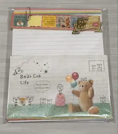 ダイカット封筒letter 4柄 中古