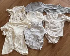 ベビー肌着 ボディスーツ 6枚セット