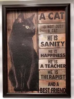 151:ただの猫、、、ではありません　猫　ポスター