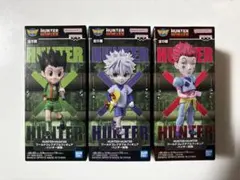 HUNTER×HUNTER ワールドコレクタブルフィギュア-ハンター試験-3種