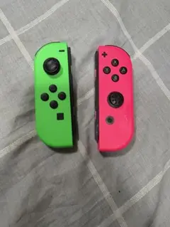 Nintendo Switch Joy-Con 緑とピンク