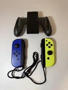 Nintendo Switch Joy-Conコントローラー 青 黄 2個セット