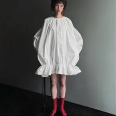 meraki メラキ ボリュームリボンオフショルブラウス ゆかぴさんコラボ 