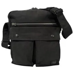 @1806_1 PORTER SMOKY ショルダーバッグ スクエア ブラックのサムネイル