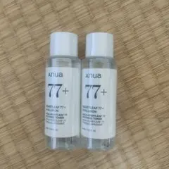 Anua Heartleaf 77+ Hyaluron トナー 2本セット