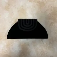 黒いベルベットパーティーバッグ