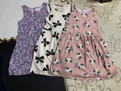 H&M ノースリーブワンピース 3点セット 122/128