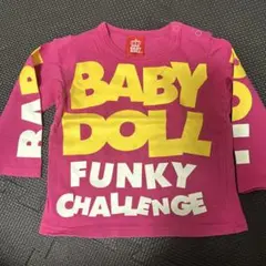 BABY DOLL フunky Challenge Tシャツ 80サイズ