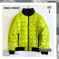 00s　FRED PERRY　フレッドペリー　フェザー混　 ダウンジャケットのサムネイル