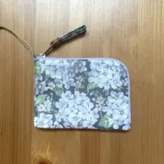 リバティスモールスザンナ カラビナポーチ キーホルダー カードケース