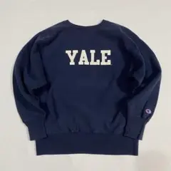 【美品】 90s Champion リバースウィーブ YALE サイズM