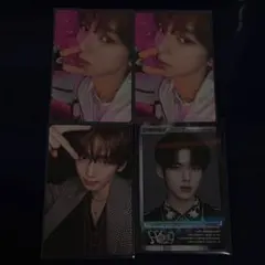 ZEROBASEONE ゼベワン ハンユジン 封入トレカ 4枚セット