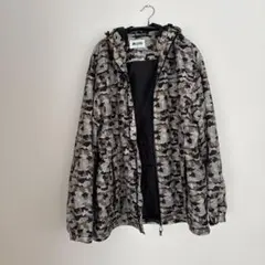 値下げ⭐︎LOGOS 迷彩 フード付きナイロンジャケット 3Lサイズ