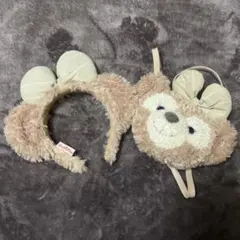 ディズニーダッフィーフレンズ シェリーメイ カチューシャ ポシェットセット