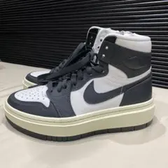 NIKE ナイキ エアジョーダン1 ハイ エレベート ブラック×ホワイト 22