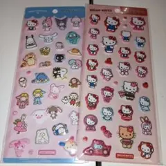 サンリオ　ぷっくりシールセット