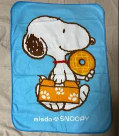 【新品未使用】ミスドスヌーピーブランケット