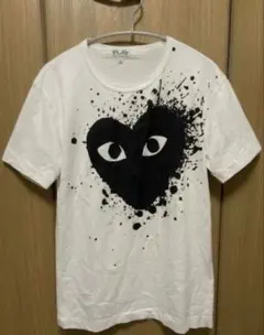 PLAY COMME des GARCONS ハートロゴ Tシャツ M