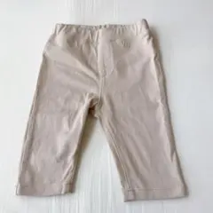 無印良品 ベビー 90 レギンス パンツ ベージュ ズボン 男の子 女の子