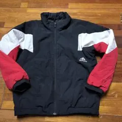 adidas 140サイズ　カラーブロックジャケット A97