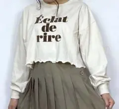レピピ　フロッキープリントショートロンT