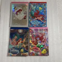 アリエル　メモ帳　平成レトロ　ディズニーストア　 ディズニープリンセス