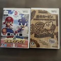 マリオ＆ソニック 、星のカービィソフトセット
