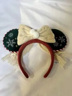 Disney Christmas ミッキー耳カチューシャ