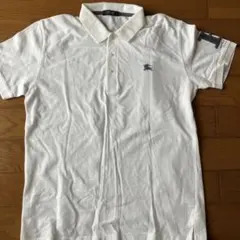 BURBERRY BLACK LABEL ホワイトポロシャツ