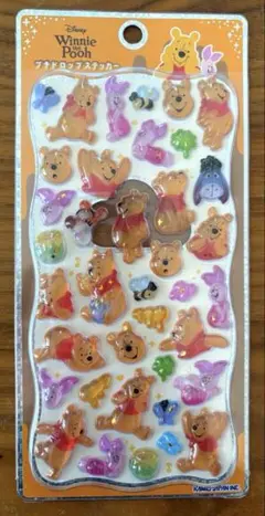 Y*I様 正規品　ディズニー　くまのプーさん　プチドロップステッカー