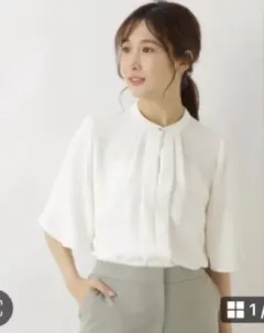 美品】コットンポンチ カットソー TO BE CHIC 42 1回使用のみ - メルカリ