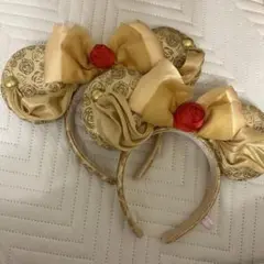 ディズニーミニー美女と野獣ベルカチューシャ　2つ　セット売り