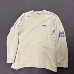 VISION ベージュ トレーナー ストリートウェア