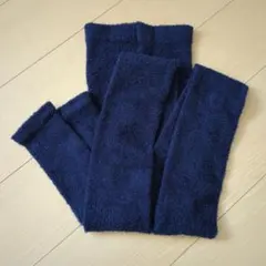 ベルミス圧着レギンス　モコモコ　ネイビー L