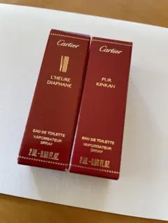 カルティエ　オードトワレ　２点