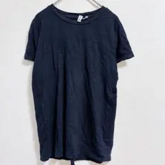 H&M DIVIDED 黒 半袖 Tシャツ シンプル カジュアル【S】