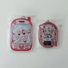 ホロライブ 百鬼あやめ ONIKAWAII化計画 ローソン　アクリルキーホルダー