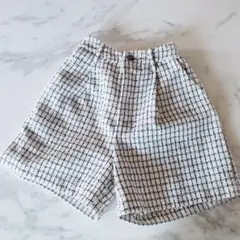 honeys colza チェック ツイード ショートパンツ ss